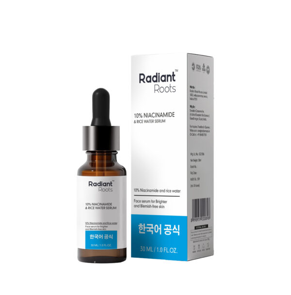 10% NIACINAMIDE & RICE WATER SERUM - Image 2